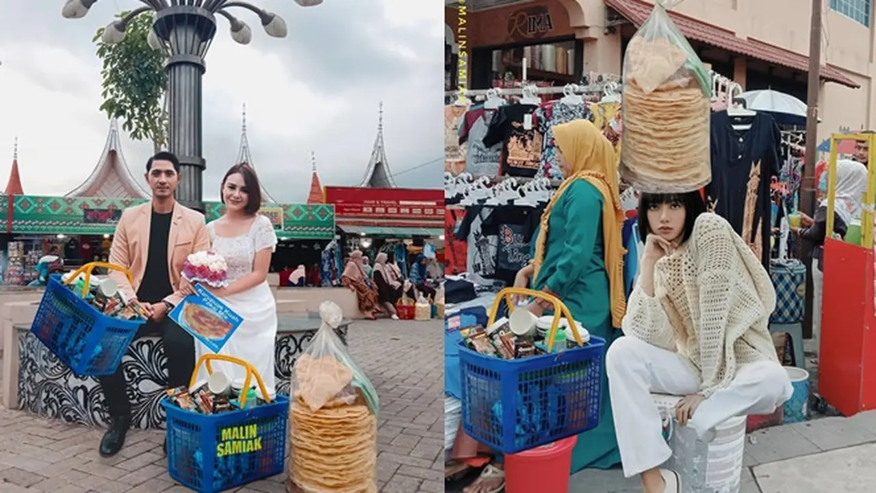 6 Editan Foto Seleb Jika Jualan Kerupuk Ini Bikin Ketawa Geli