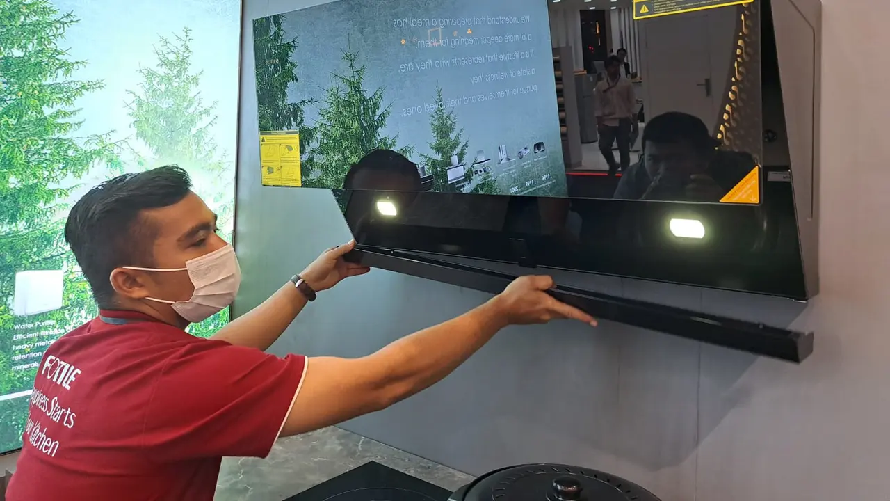 Ada Cooker Hood Ber-Infra Red, Bisa Isap Asap Masakan Tanpa Sentuh