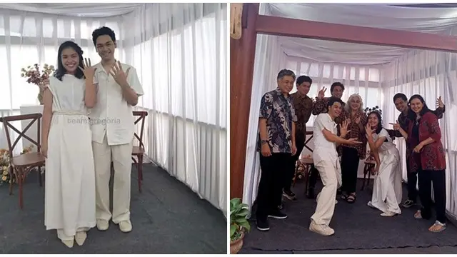5 Tahun Pacaran, Ini 6 Momen Lamaran Mikha Angelo dan Pebulutangkis Gregoria Mariska