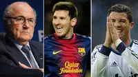 Presiden FIFA Lebih Suka Messi Dibanding Ronaldo