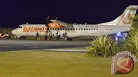Pesawat Wings Air dengan nomor penerbangan ATR-72-600 PK-WGO terbangkan duo Bali Nine