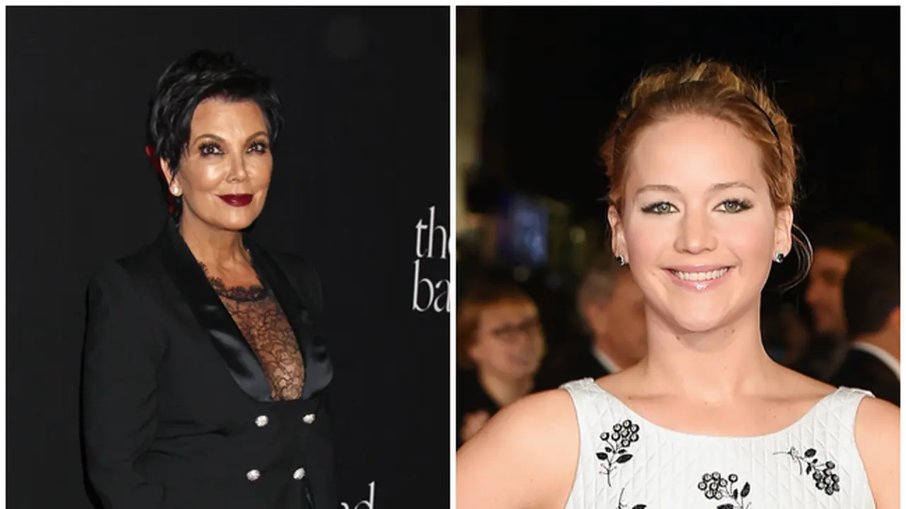 [Bintang] Kris Jenner dan Jennifer Lawrence