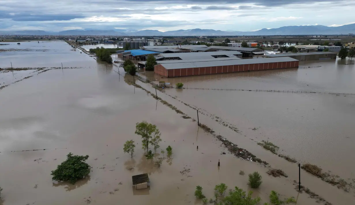 Tim penyelamat di tiga negara (Yunani, Turki, dan Bulgaria) terus melakukan upaya pencarian korban. (AP Photo/Vaggelis Kousioras)