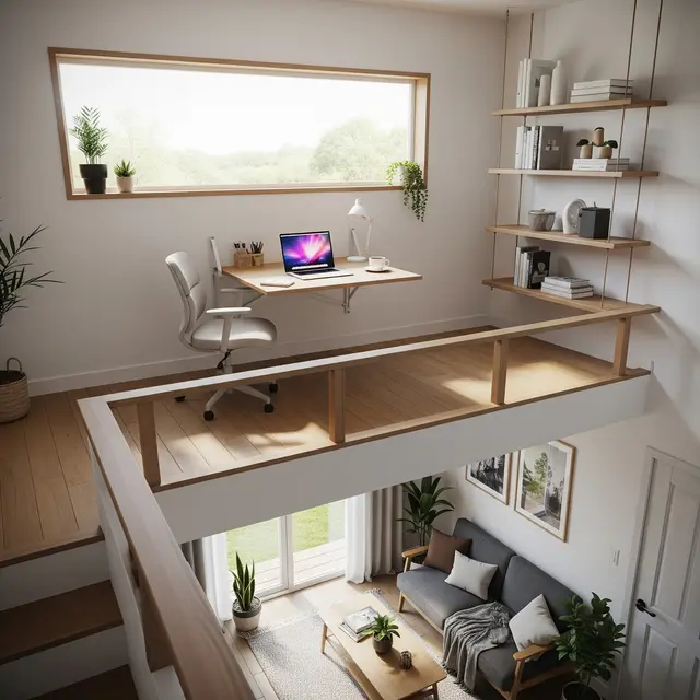 Ide Mezzanine untuk Rumah Kecil