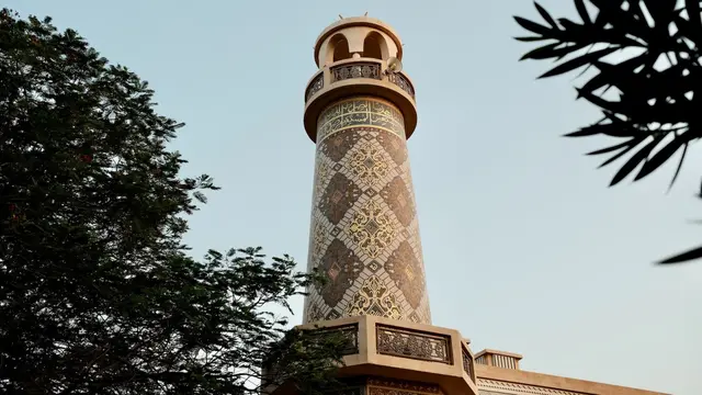 Ilustrasi Masjid Katara, Qatar