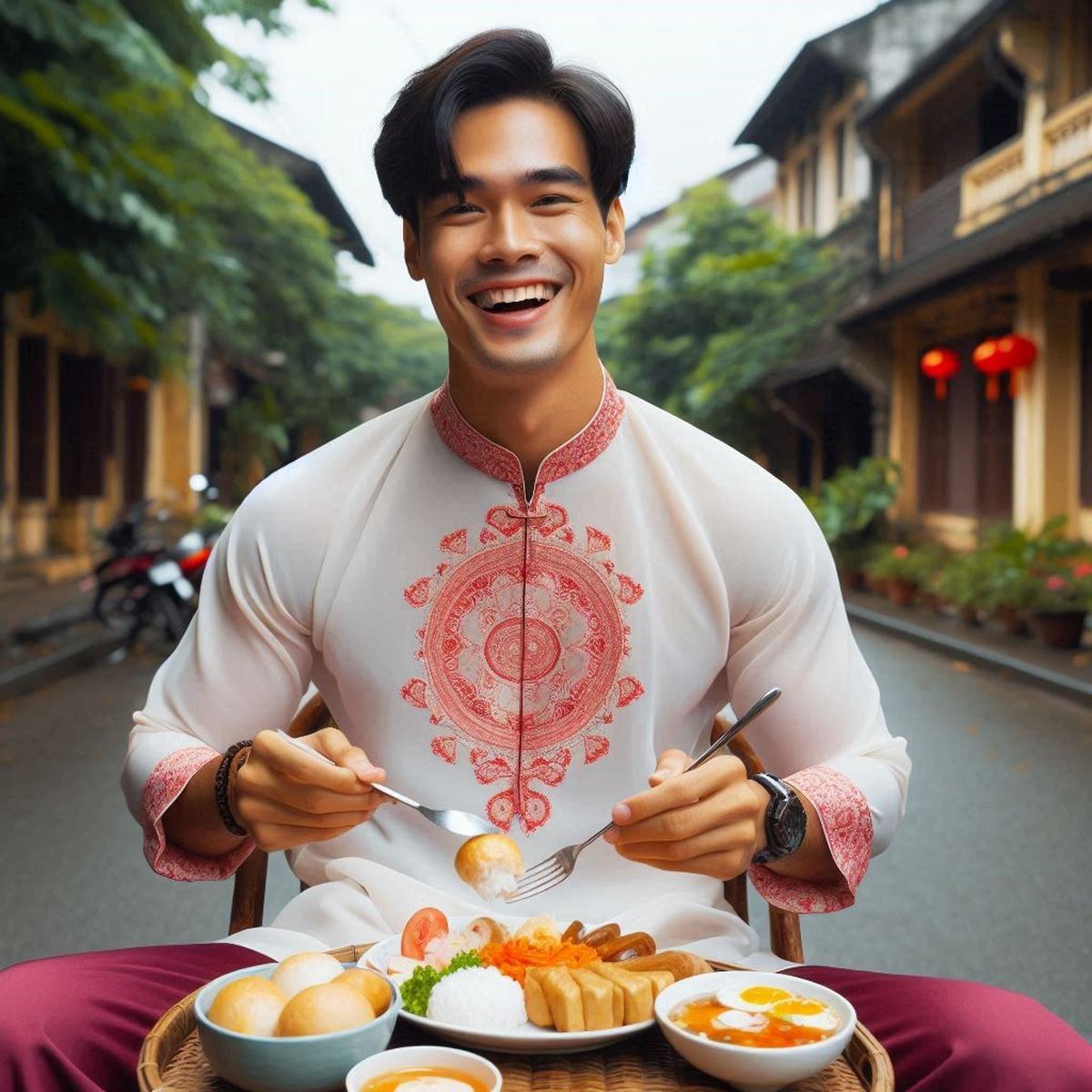 Ilustrasi Pria Vietnam