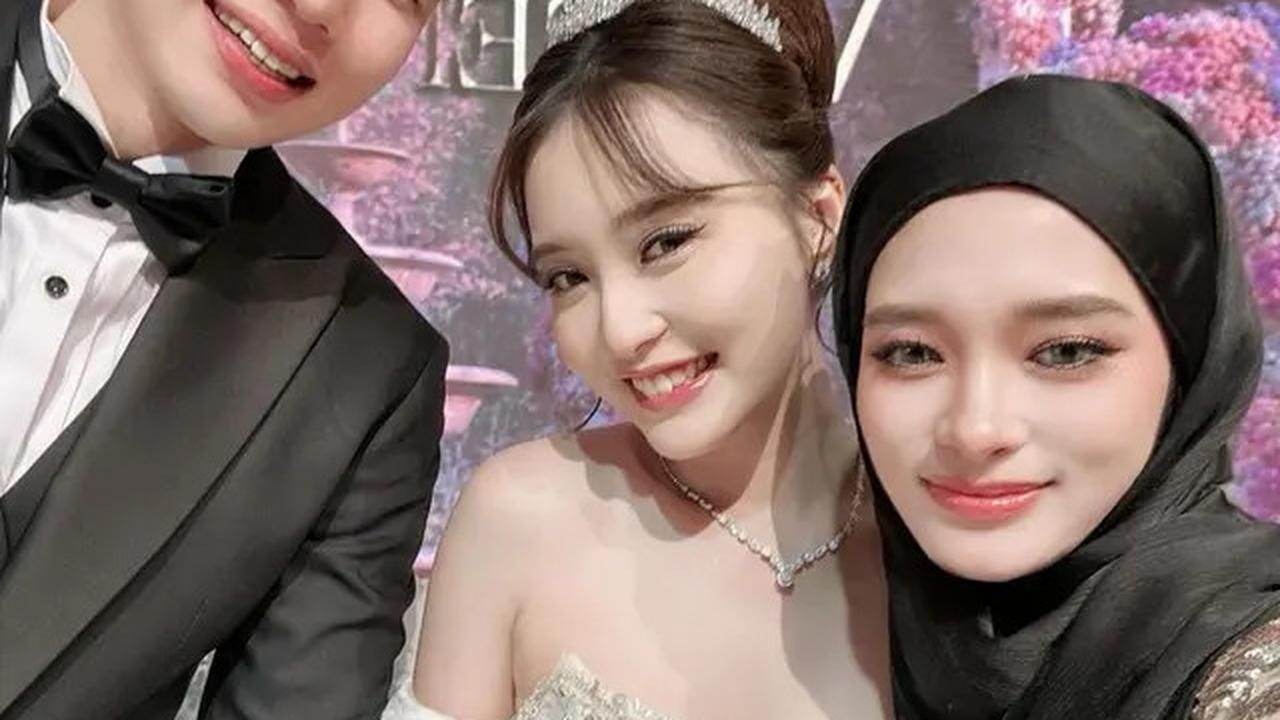 7 Potret Artis di Nikahan Nita Vior dan Vincent, Kiky Saputri Curi Perhatian