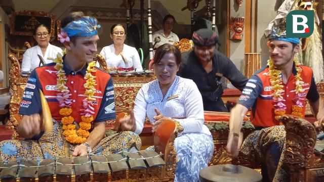 Luca Marini dan Joan Mir di Bali