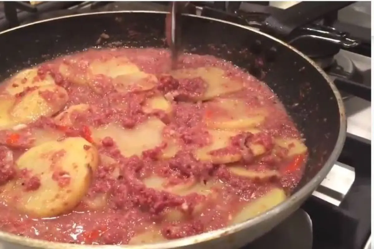 Resep Kornet Tumis Kentang