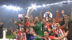 Antoine Griezmann menginspirasi Atletico Madrid meraih gelar Liga Europa kedua mereka di bawah besutan Diego Simeone. Dua golnya m...