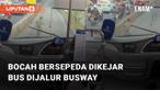 Jalur busway selazimnya digunakan hanya oleh bus. Namun seringkali banyak transportasi lain gunakan jalur tersebut