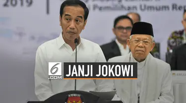 Mengingat Janji Jokowi Apabila Terpilih Presiden 2019-2024