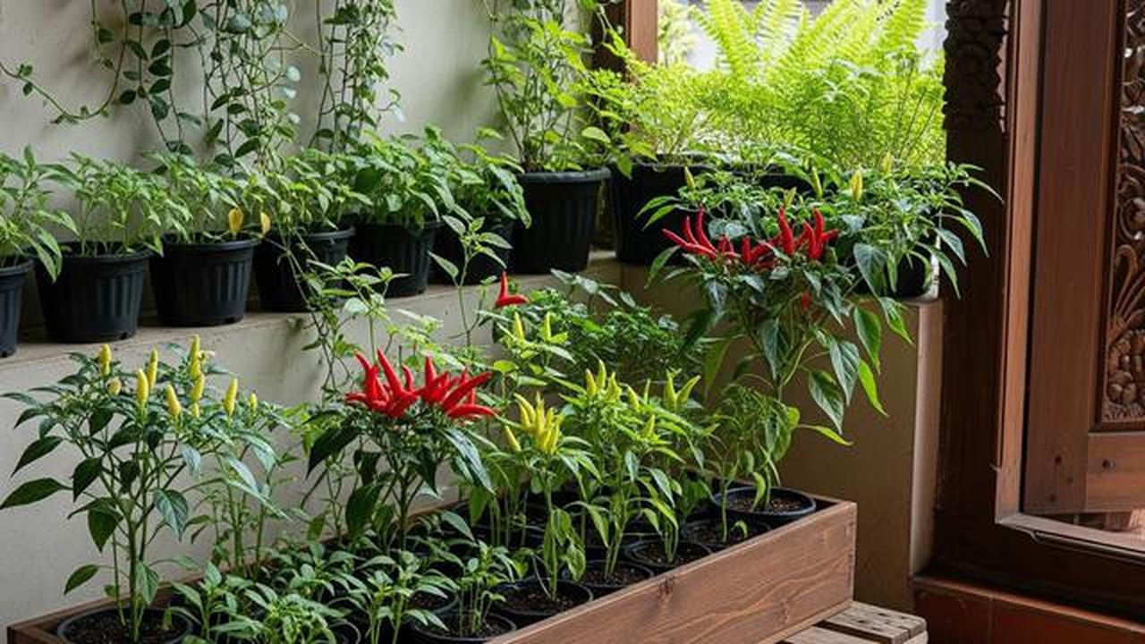 7 Ide Kebun Cabai Mini untuk Lahan Sempit, Panen Tetap Melimpah