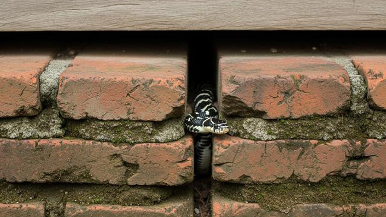 Tips Mengusir Anakan Ular yang Bersembunyi di Celah Pondasi Rumah