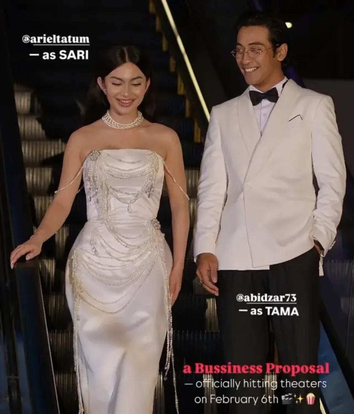 7 Potret Abidzar Al Ghifari di Gala Premiere A Business Proposal, Tuai Sorotan