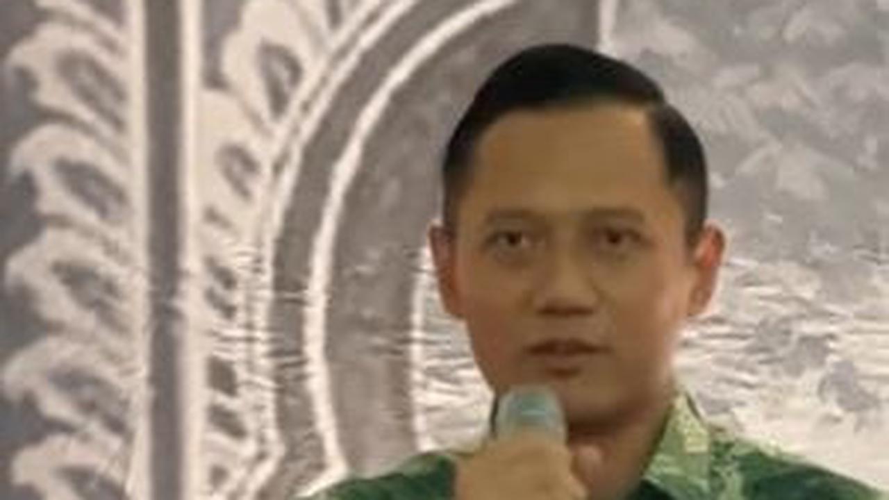 "Terima kasih semuanya, luar biasa," kata AHY. <br>