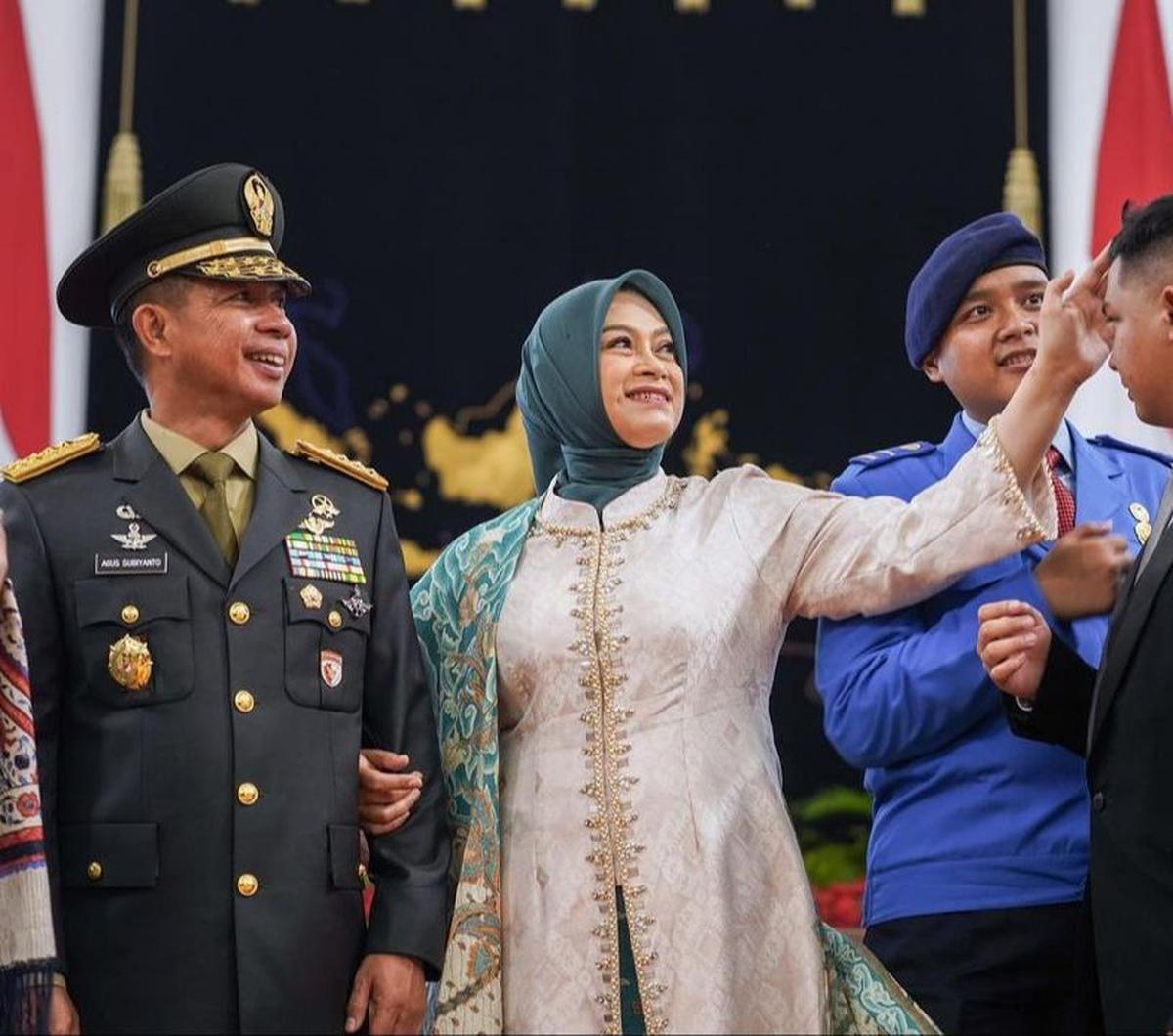 Ia juga mengucapkan terima kasih khususnya bagi keluarga kecilnya yang sudah mendukung langkahnya hingga menjadi Kasad. <br>