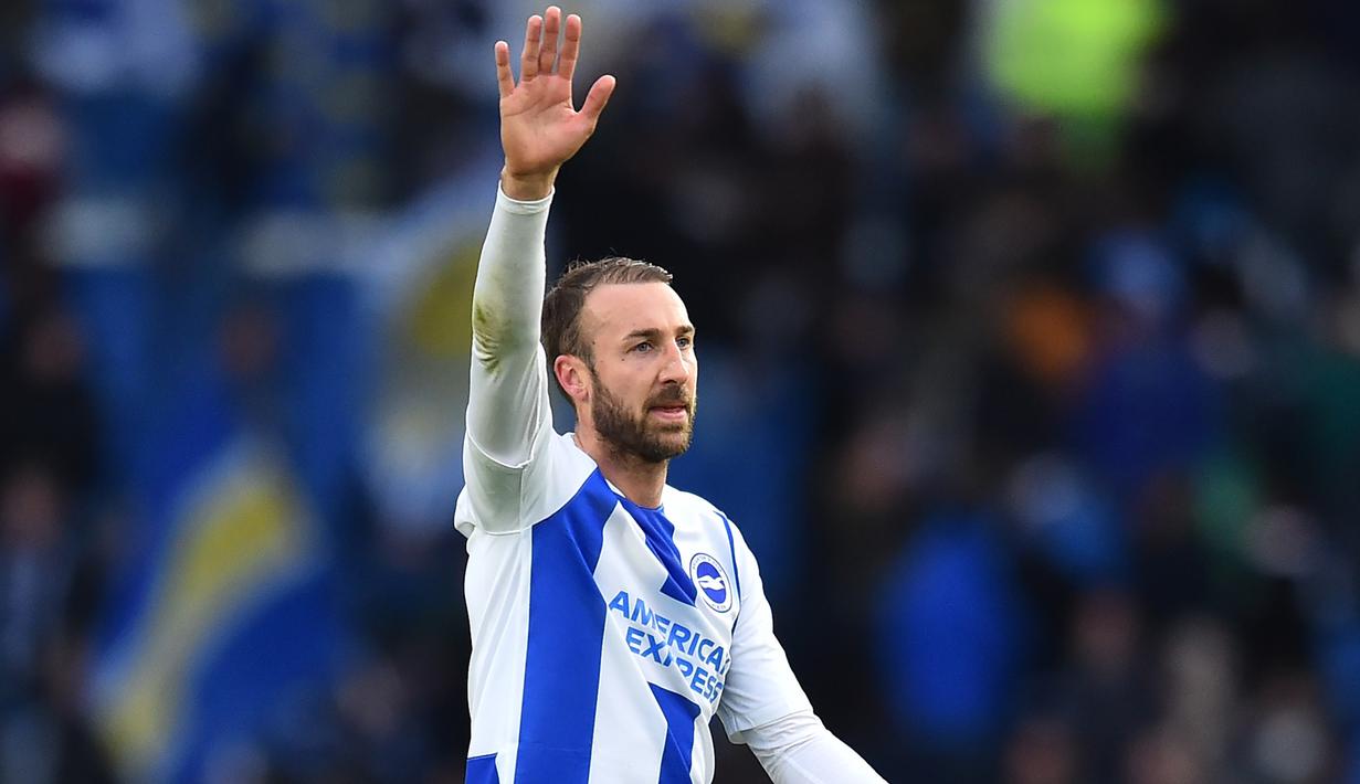 5. Glenn Murray (Brighton and Hove Albion) - 6 Gol (2 Penalti). (AFP/Glyn Kirk)