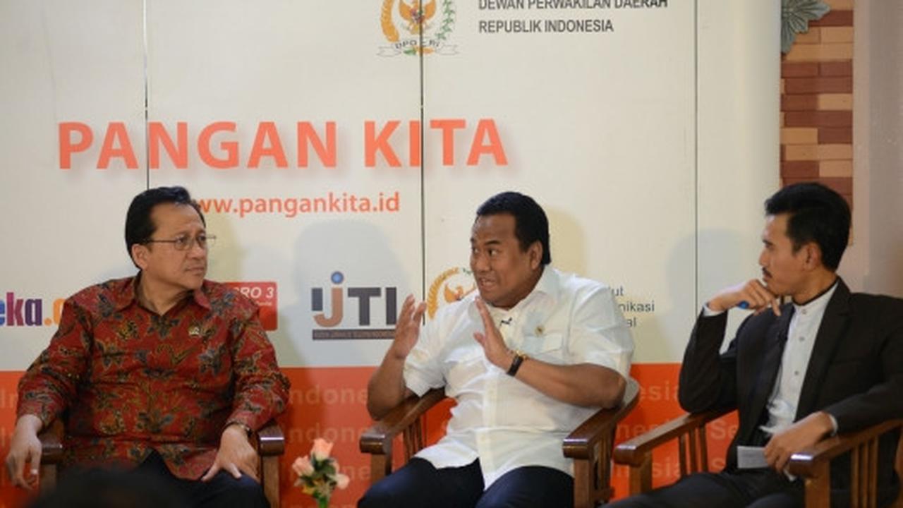 Irman Gusman ajak Rachmat Gobel bahas sertifikasi makanan halal