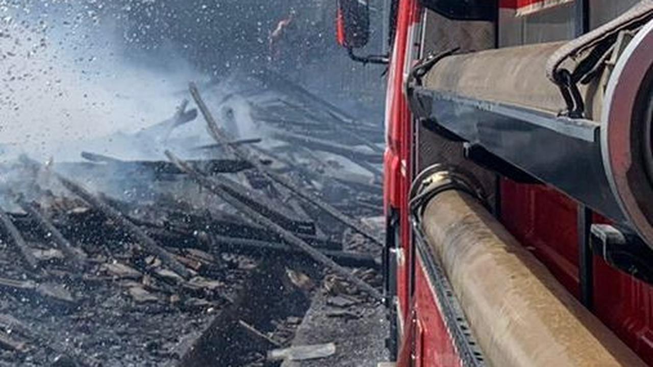 Asrama Polisi di Aceh Besar Terbakar