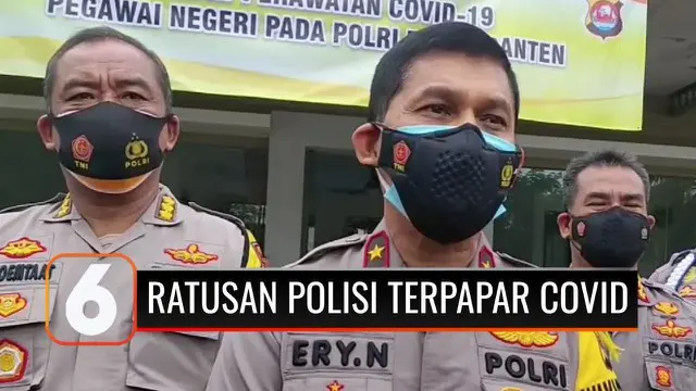 Ratusan personel Polda Banten terpapar Covid-19. Lantaran rumah sakit penuh, Polda Banten menyiapkan Wisma Dian Bhayangkara untuk menjadi tempat isolasi mandiri para anggotanya.