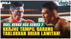 KKajhe Tanpa Ampun Hancurkan Perlawanan Brian Lawitan, Tuntaskan Duel Sengit HSS Series 7