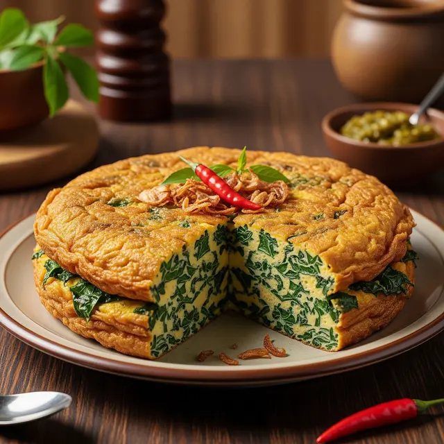 Resep Telur Dadar Ala Rumah Makan Padang (Image by Gemini AI)