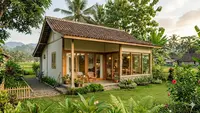 7 Model Rumah Sederhana di Desa dengan Banyak Bukaan, Solusi Hunian Adem dan Hemat Energi