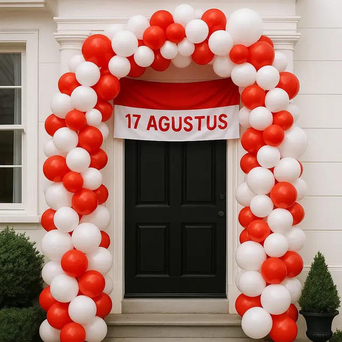 7 Contoh Dekorasi Depan Rumah untuk 17 Agustus 2025 yang Murah dan Bagus