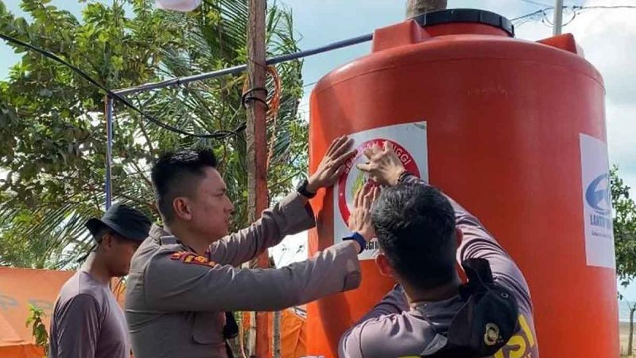 Mahasiswa STIK Lemdiklat Polri Bangun Sumur Bor, Solusi Air Bersih Warga Aceh Utara Pasca-Bencana