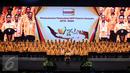 Suasana Pelantikan Dewan Pimpinan Pusat Partai Hati Nurani Rakyat (Hanura) tahun 2016 - 2020 di Sentul International Convention Centre, Bogor, Rabu (22/02). (Liputan6.com/Johan Tallo)