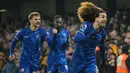 Kemenangan ini membawa The Blues kembali ke posisi empat besar, sekaligus mengakhiri rentetan lima pertandingan tanpa kemenangan. (AP Photo/Kin Cheung)