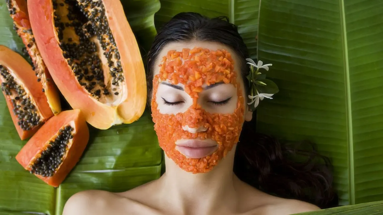 Masker Pepaya
