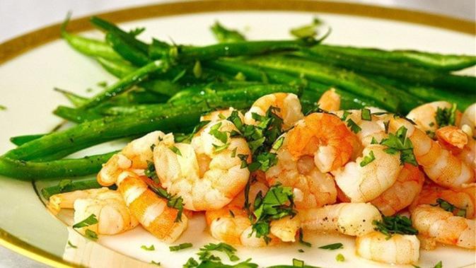 Tumis Buncis Udang Hidangan Menu Sahur Menggugah Selera Ramadan Liputan6 Com