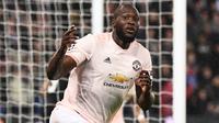 3. Romelu Lukaku (84 juta euro) - Manchester United memboyong Lulaku dari Everton pada tahun 2017. Saat itu, Manchester United mengeluarkan dana mencapai 84,70 juta euro untuk melabuhkan striker asal Belgia ini. (AFP/Franck Fife)