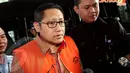 Dalam pemeriksaan ini, Anas belum kunjung menyerahkan data dan informasi terkait dana kampanye Partai Demokrat pada 2009 (Liputan6.com/Faisal R. Syam)