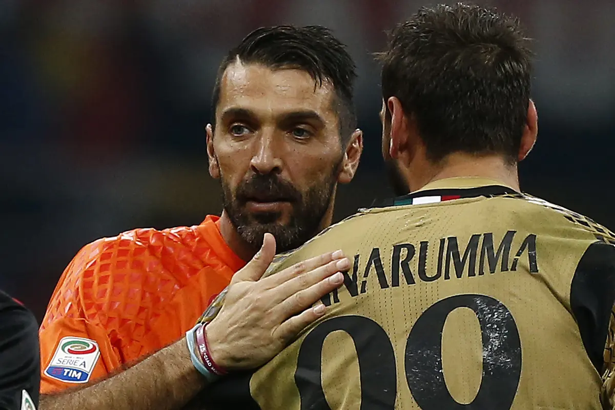 Juventus, Gianluigi Buffon, Gianluigi Donnarumma