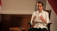 Presiden Joko Widodo (Jokowi) menyampaikan kita tidak boleh menyepelekan yang namanya COVID-19 dalam pernyataannya pada Minggu, 2 Mei 2021. (Biro Pers Sekretariat Presiden)