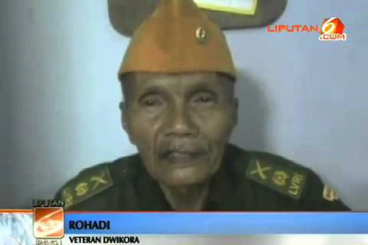 Kisah Sedih Rohadi, Veteran yang Kini Narik Becak