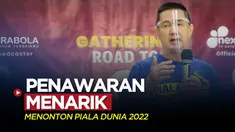 Berita video Nex Parabola memberikan penawaran menarik untuk pemirsa agar bisa menonton tayangan Piala Dunia 2022.