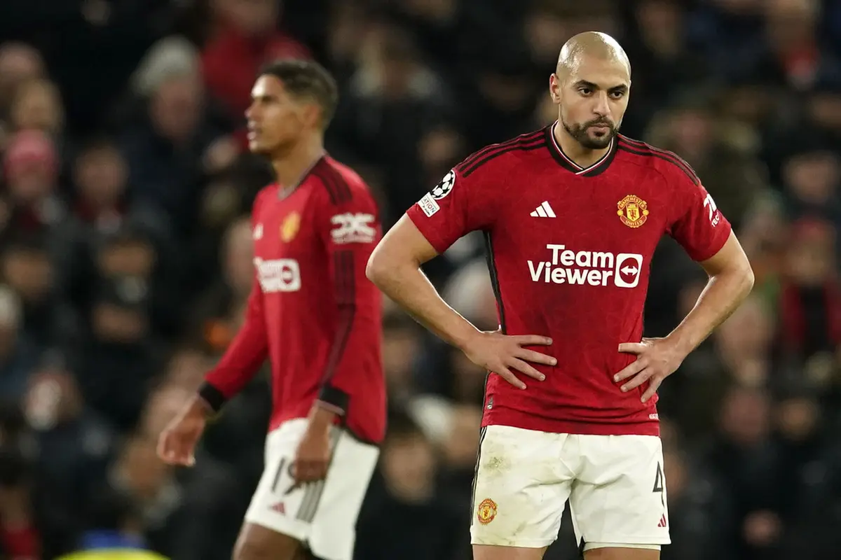 Foto: Raut Kecewa Para Pemain MU usai Disingkirkan Bayern Munchen dari Liga Champions