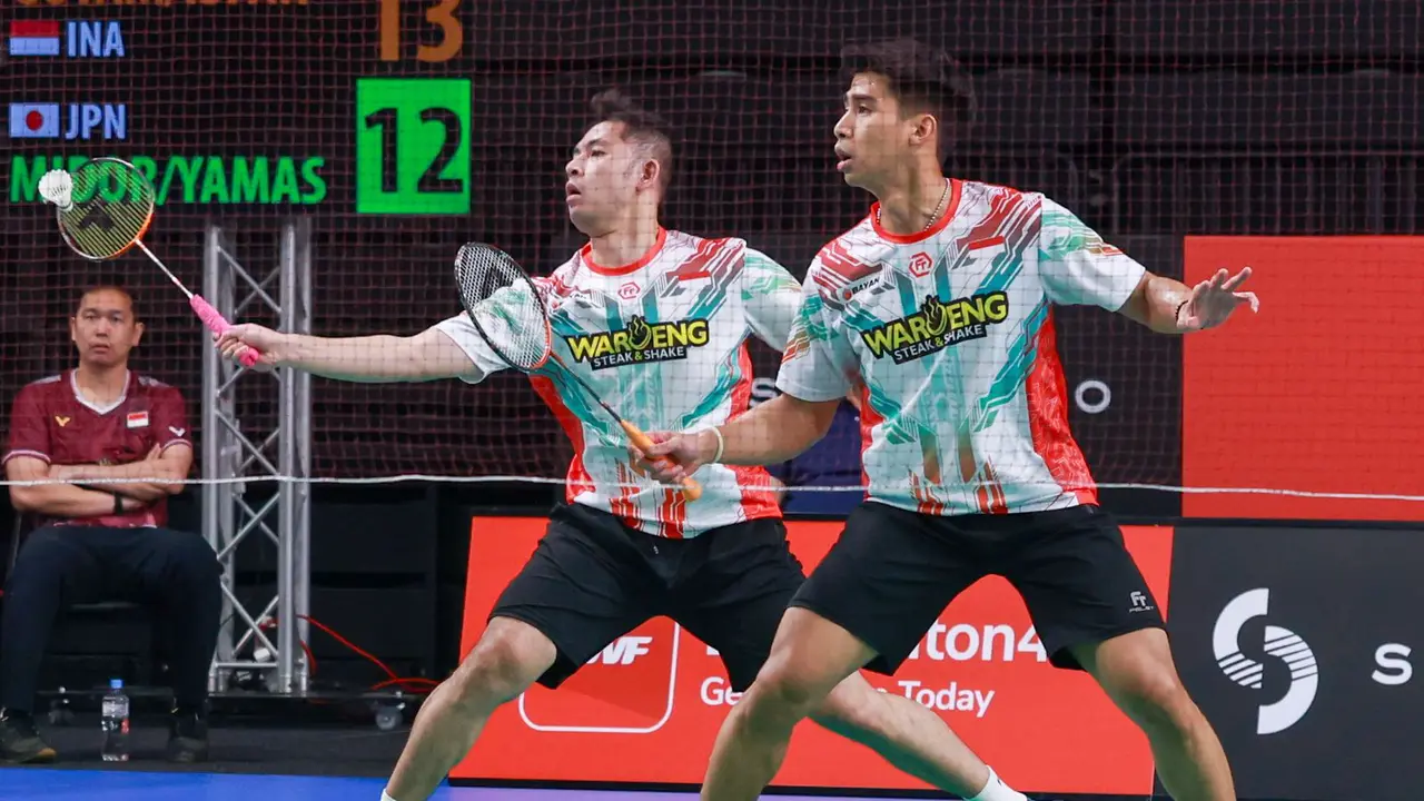 Sabar Karyaman Gutama/Moh Reza Pahlevi Isfahani - Australian Open 2025 - Bulu Tangkis