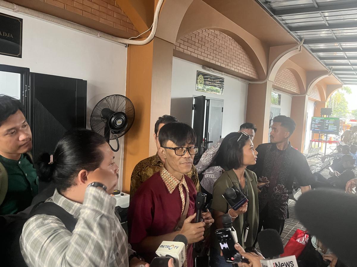 Tim hukum Andrie Yunus usai sidang praperadilan