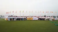 Turnamen golf bertajuk Potential in Motion Golf Tournament: Pro-Am diikuti oleh 120 peserta wanita dan berlangsung di Damai Indah Golf, Pantai Indah Kapuk, Minggu (13/8/2023). (dok Shell)