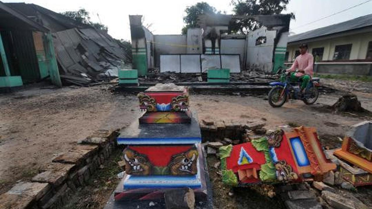 Pasca bentrok antarwarga di Lampung Selatan (2)