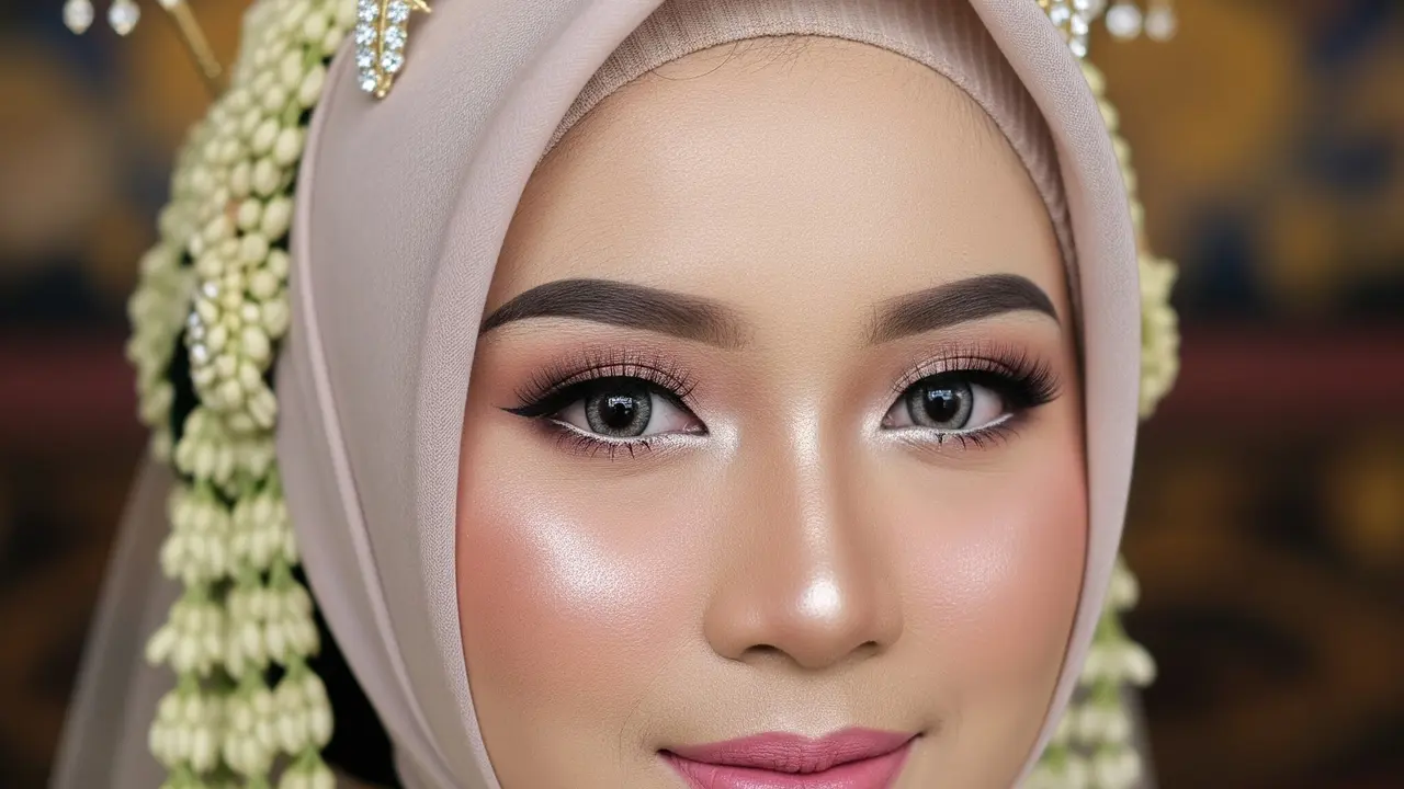 9 Ide Rias Pengantin Jawa Hijab 2025, Anggun Tanpa Kehilangan Esensi