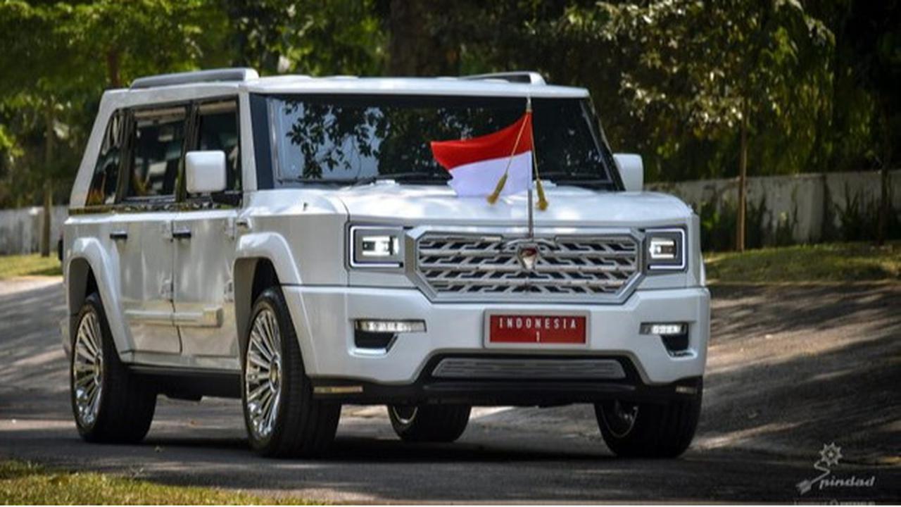 Mobil Presiden Prabowo MV3 Garuda Limousine Jiplak Kendaraan Produksi Korsel?