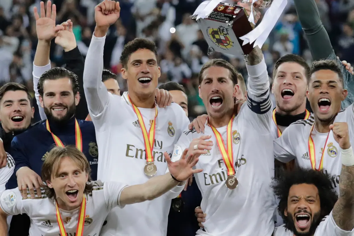 Real Madrid Raih Juara Piala Super Spanyol