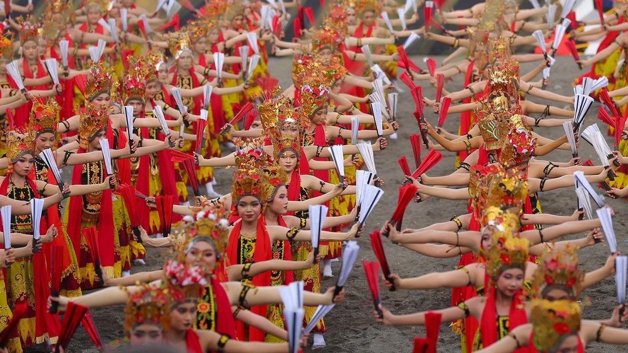 Pagelaran Kolosal Gandrung Sewu Banyuwangi