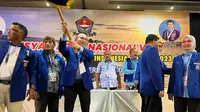 Anggota Komisi VII DPR RI, Herman Herry, terpilih sebagai Ketua Umum (Ketum) DPP HNSI periode 2023-2028 secara aklamasi dalam Musyawarah Nasional Himpunan Nelayan Seluruh Indonesia (HNSI) VIII (Istimewa)